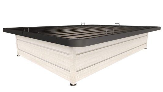 Marigold Matrix Wood Luxe Platform Bed Base