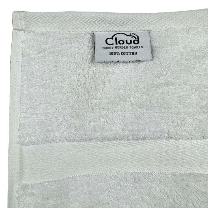 Cloud Soft 100% Cotton Dobby Wash Cloths – 13x13 inches, 300 Pack