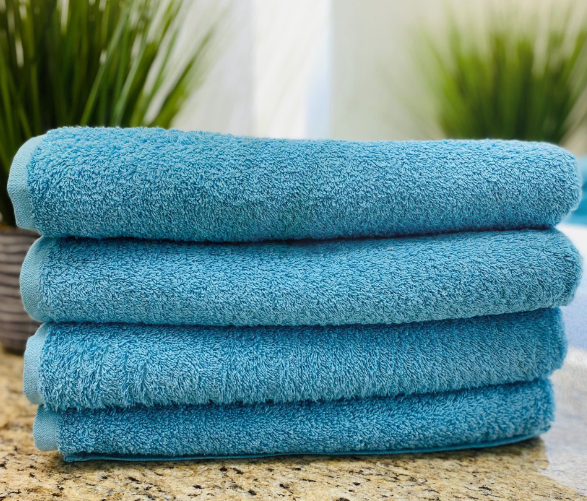 Round Beach Towel Deep Blue main image 1
